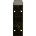 thumbnail image 5 of Ekena Millwork 2"W x 16"D x 6 1/2"H Embrey Steel Bracket, Antiqued Pale Gold, 5 of 11