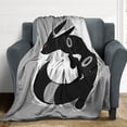 thumbnail image 4 of Pokemon Eevee Umbreon Throw Blanket Cute Flannel for Boys Girls Men Women, 4 of 7