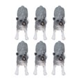 thumbnail image 3 of Wild Animal Wolf Toys, Natural Safe Educational Active Posture Wolf Figurine Toys  For Collection For Cake Topper, 3 of 8