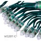 thumbnail image 3 of Píxeles LED direccionables, LED direccionables individualmente, juego de 50 cables verdes, silicona resistente a la intemperie, programable con controlador para una amplia aplicación en logotipos,, 3 of 6