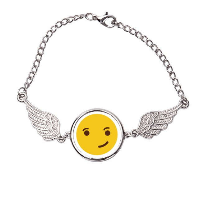 bien seguro de amarillo lindo hermoso patron de chat en linea ilustración Pulsera pulsera pulsera alas de ángel pulsera