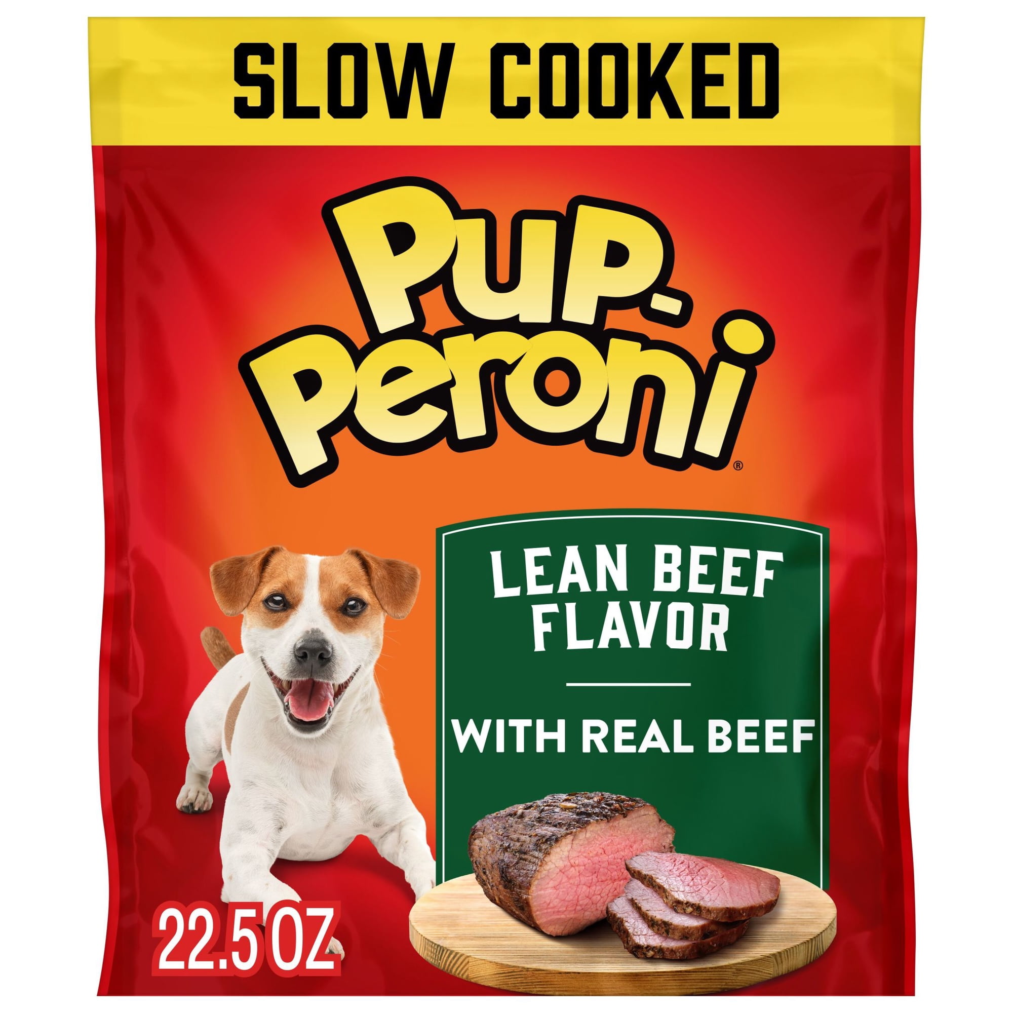 Pup Peroni Lean Beef Flavor Dog Treats, 22.5 oz Bag