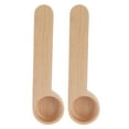 thumbnail image 3 of Coffee Spoon, Durable 2Pcs Wood Coffee Scoop Measuring Spoon  For Restaurant For Office For Kitchen For Cafe, 3 of 8
