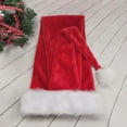 thumbnail image 5 of Christmas Hats for Kids,Extra Long Santa Hat With Floppy Earflaps Festive Christmas For Adults Kids Soft Xmas Party Wear, 5 of 5