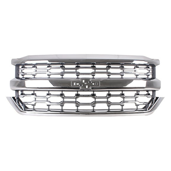 KAI New CAPA Certified Standard Replacement Front Grille, Fits 2016-2018 Chevrolet Silverado 1500