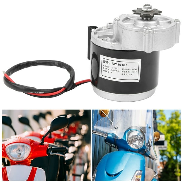 LAFGUR 12V 350W 3000 RPM 9T Gear Reduction Electric Motor For Electric Scooter Bicycle Kit E bike Repairment Accessories Walmart