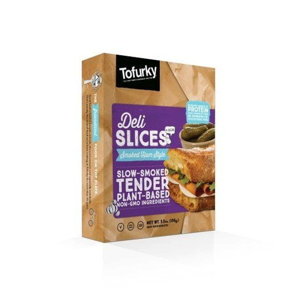 Tofurky Plant Based Deli Smoked Ham, 5.5 Ounce 6 per case.