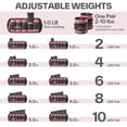 thumbnail image 4 of Pesas para tobillo Sportneer, correas ajustables para piernas de 1 a 5 kg, 4 of 8