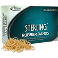 thumbnail image 2 of Alliance Rubber 24105 Sterling Rubber Bands - Size #10 - Approx. 5000 Bands - 1 1/4" x 1/16" - Natural Crepe - 1 lb Box, 2 of 6