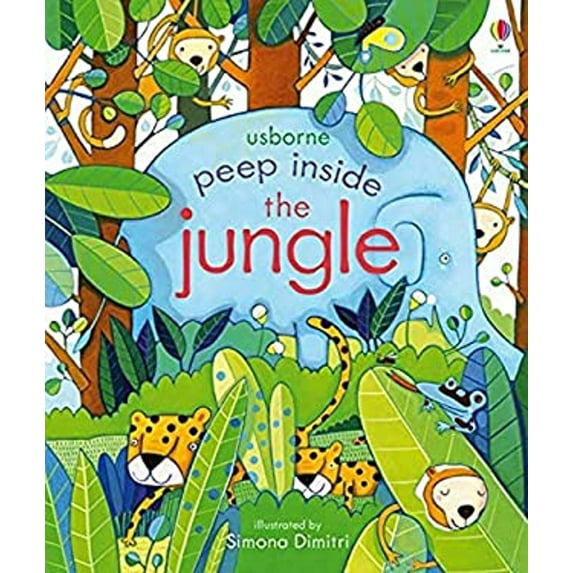 Pre-Owned Peep Inside Jungle Bb (Board Book) 9781409599159