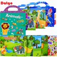 thumbnail image 2 of New Children Reusable Scene Cute Stickers DIY Puzzle Sticker Games Books Cartoon Animal Learning Cognition Toys For Kids Gift 3, 2 of 6
