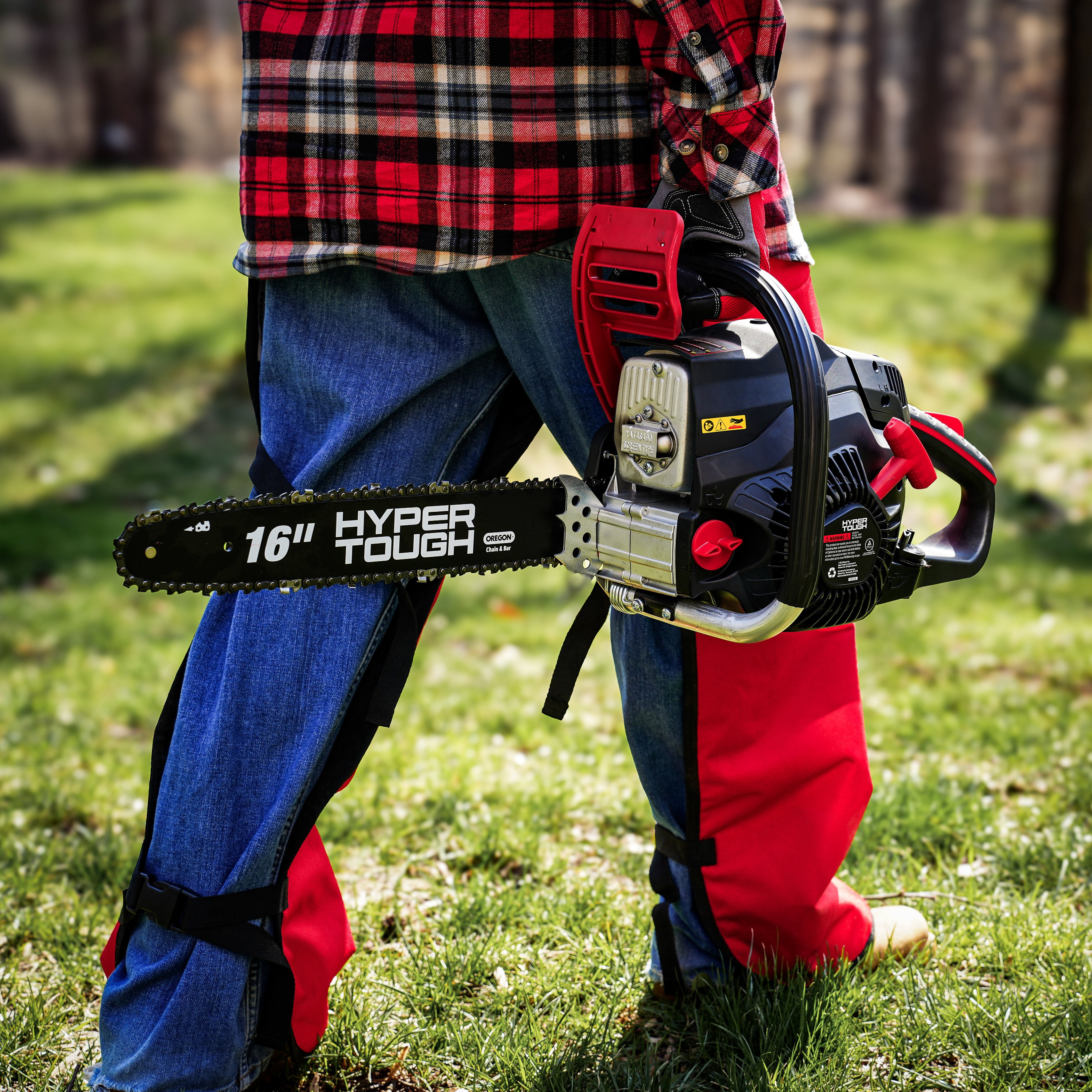 Hyper Tough 16" 46cc 4-Cycle Gas Powered Chainsaw