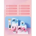 thumbnail image 4 of TFixol Electric Pencil Sharpener Automatic Eraser Desktop Vacuum Cleaner Stationery Set Pink, 4 of 7