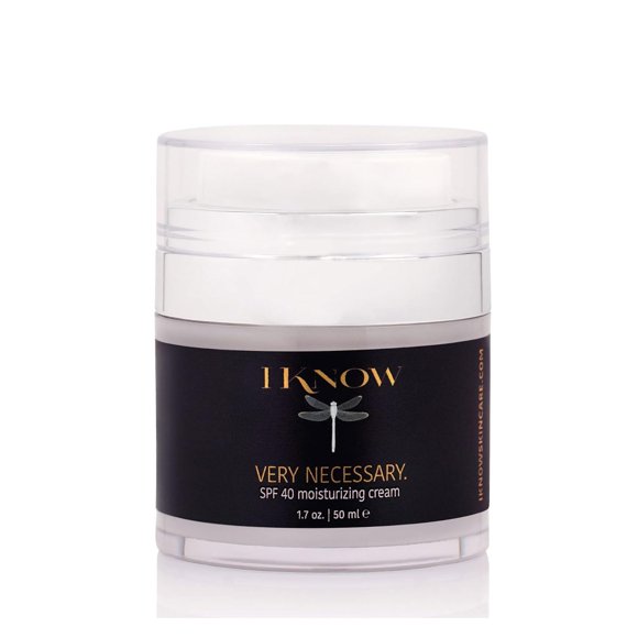 IKNOW MUY NECESSARY Crema de protección solar para el cuidado de la piel SPF 40 de amplio espectro para protección UV Loción humectante SPF 40 de amplio espectro para pro-envejecimiento Crema hidratan