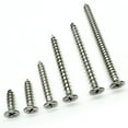 thumbnail image 5 of 5 x 30mm Screw, Flat Head, Phillips Drive, Self Drilling, 304 Stainless Steel Drywall Wood Screws 50Pcs, 5 of 5