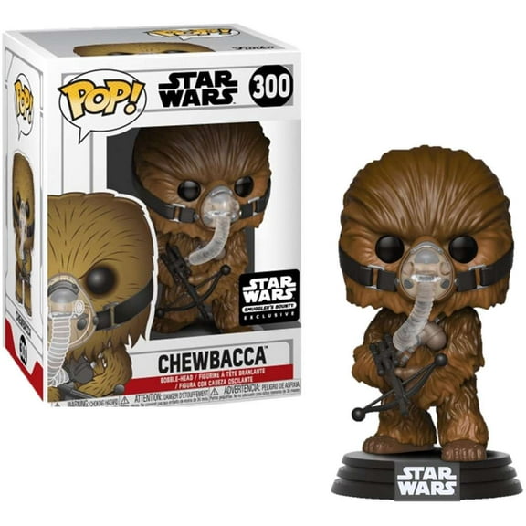 Star Wars Funko Pop! 300 Smuggler's Bounty Exclusive Chewbacca Vinyl Bobble-Head