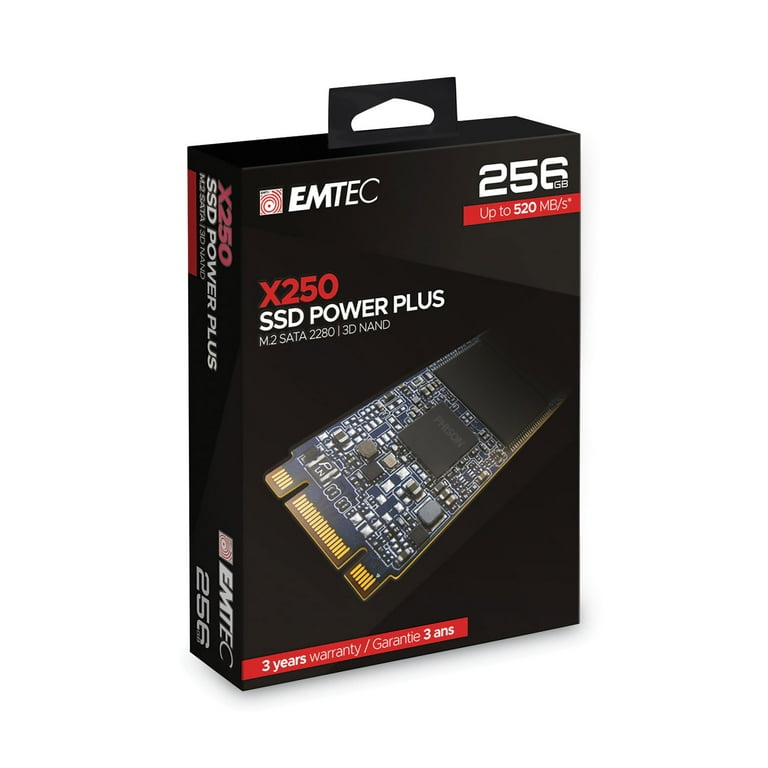 X250 Power Plus Internal Solid State Drive, 256 GB, SATA III X250 Power Plus Internal Solid State Drive, 256 GB, SATA III