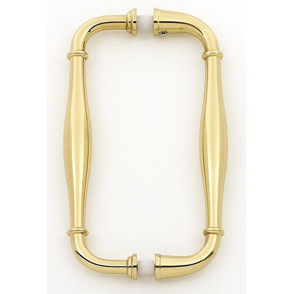 Alno G726-6-AE Charlie's Luxury Traditional 6" Center To Center Solid Brass Back To Back