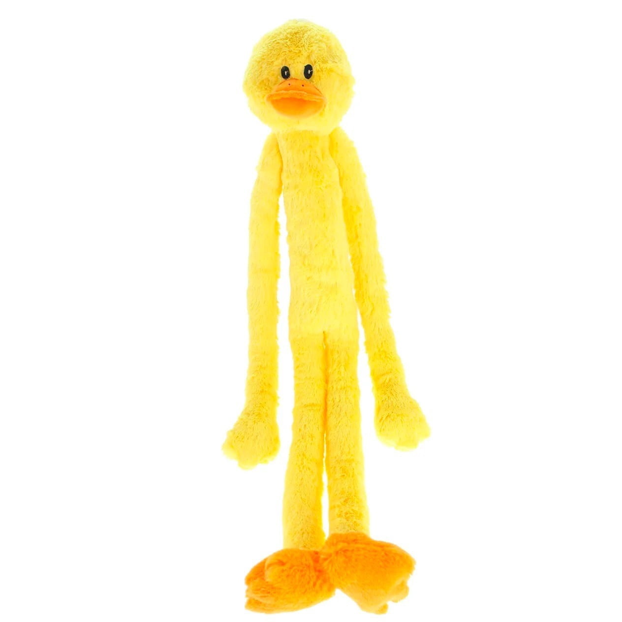 Large Extra Long Legs Over Sized Animal Dog Toy 27 inch Plush Multiple Squeakers (One Discounted Toy - Random Color)