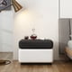 thumbnail image 2 of Mesitas De Noche De estilo europeo, Mesita De Noche De lujo minimalista y estética única, almacenamiento moderno, muebles De dormitorio, 2 of 4