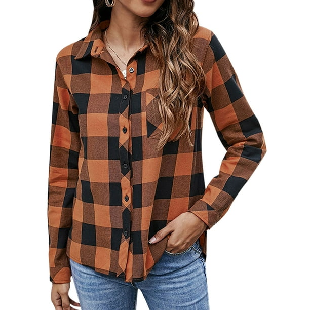 v neck with flannel