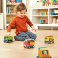 Melissa & Doug PullBack Construction Vehicles Soft Baby Toy Play Set