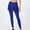 Blue, variant on ZZwxWA Womens Skirted Leggings Fake Two-Piece Tight Bottoms Gym Workout Leggings with Mini Tennis Skirts Yoga Pants