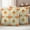 Chocolate, variant on Fall Thanksgiving Outdoor Waterproof Pillow Covers, Orange Green Pumpkins Botanical Decorative Square Throw Pillowcase Sofa Cushion Sham for Patio/Couch/Chair, 16"x16" 2 Pack