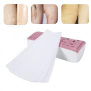 Jeobest 100 pcs Hair Removal Depilatory Nonwoven Epilator Wax Strip Paper Roll Waxing Beauty (Best Roll On Wax Hair Removal)