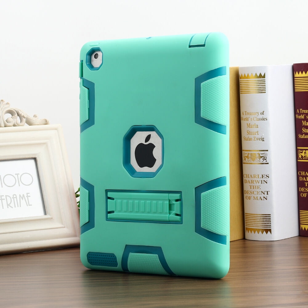 Shockproof Heavy Duty Rubber Hard Stand Case Cover For Apple iPad 2/3/4