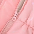 thumbnail image 6 of Ketyyh-chn99 Jacket Girl Winter Girls Winter Coat Long Thick Jacket with Insulated Body and Hood for Girls Kids Outerwear Size for 7-8 Years,Light Pink, 6 of 9