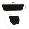 thumbnail image 5 of Hadanceo 4Pcs Hanging Basket Felt Replacement Coconut Liners Breathable Good Drainage Stable Easy to Use Rectangle Planting Container Liners, 5 of 7