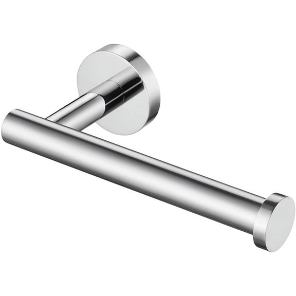 VirgilSon Chrome Toilet Roll Holder Stainless Steel Toilet Paper Holder Tissue Dispenser for Bathroom and Kitchen Contemporary Style Wall Mounted Polished Steel