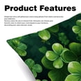 thumbnail image 2 of Saint Patrick's Day Exclusive Velvet Throw Pillow Inserts Set of 2 with Unique Patterns - 16x16, 18x18, 20x20 Inches for Pillow Covers and Decorative Pillows for Home, 2 of 6