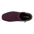 thumbnail image 2 of EASY SPIRIT Womens Purple Cushioned Removable Insole Tamara Almond Toe Block Heel Zip-Up Boots Shoes 9.5 M, 2 of 4
