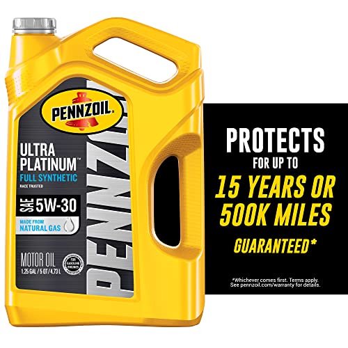 Aceite de motor Pennzoil Ultra Platinum totalmente sintético 5W-30 5L