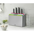 thumbnail image 3 of Joseph Joseph Folio Icon Steel 8-piece Knife & Cutting Board Set with Stainless Steel Case, 3 of 5