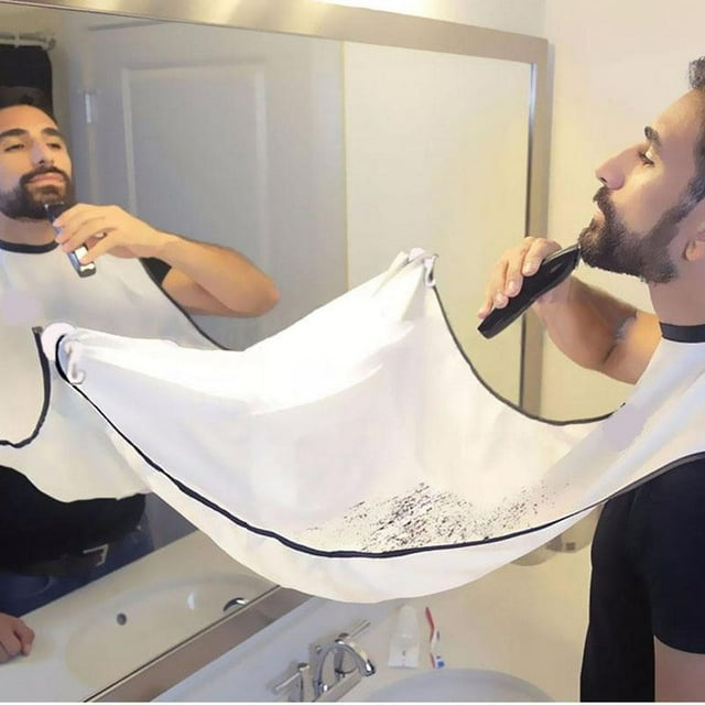 Men Beard Collector Easy Bathroom Cleaning Beard Bib Care Cleaning Protection Gift for Men