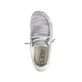 thumbnail image 2 of Hey Dudes® Wendy Sox Glacier Grey Slip On Shoes 40078-1HD, 2 of 4