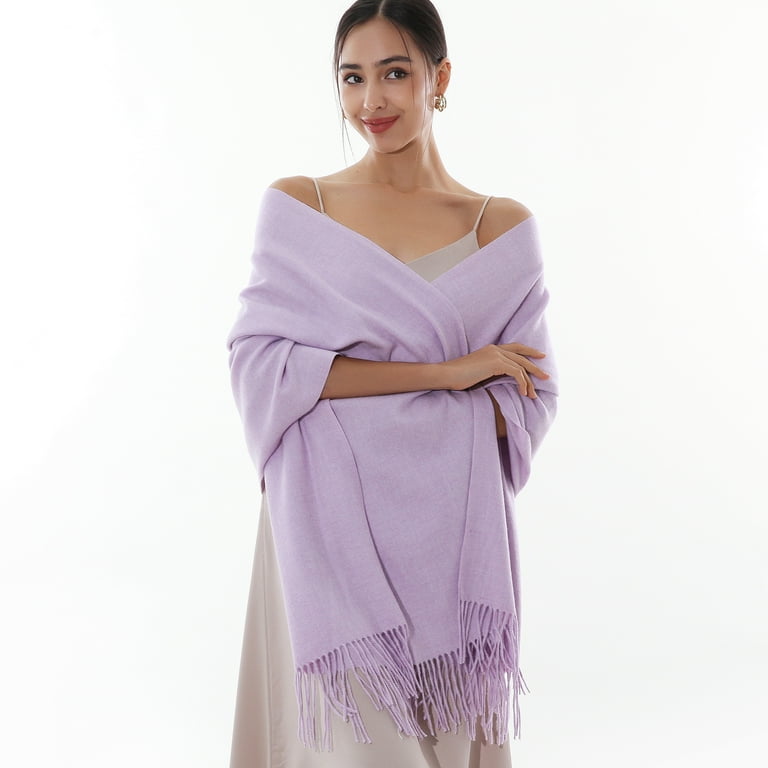 RIIQIICHY Women's Winter Pashmina Shawl Wrap, Large Warm Scarf for Evening Dresses & Weddings - Walmart.com RIIQIICHY Women's Winter Pashmina Shawl Wrap, Large Warm Scarf for Evening Dresses & Weddings - Walmart.com