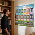 thumbnail image 6 of Decorr 2Pc 2026 World Cup Schedule Poster, Sports Event Schedule Poster Reusable Dry Erase Tournament Bracket Wall Chart, Soccer Match Schedule Wall Art with Marker for Fans & Bar Decor (23×17"), 6 of 9