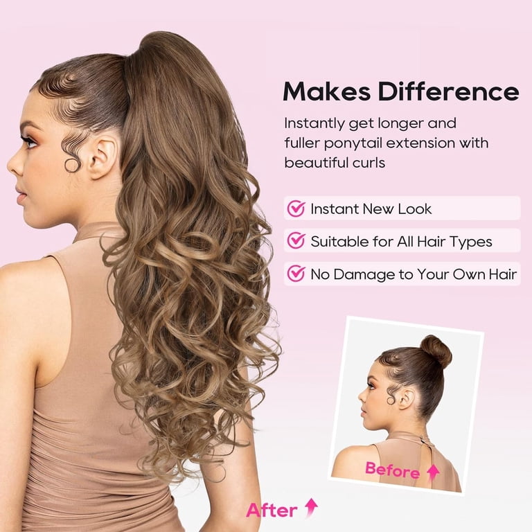 Ponytail Extension, 24\