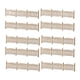 thumbnail image 2 of 10 piezas de mini vallas para manualidades, escala 1:50, accesorios para maquetas de ferrocarril para miniaturas de hadas. Estilo F, 2 of 5
