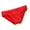 Red Underwear for Men, variant on Mens Low Rise Underwear Briefs Casual Solid Color Stretchy Lightweight Breathable High-Cut Bikini Hipster Thongs