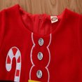 thumbnail image 5 of WUXIAN Toddler Christmas Red Dress Princess Tulle Printed Belt Skirt Princess Dress Infants Baby Sundress Children Cute Dailywear, 5 of 9