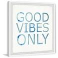 thumbnail image 2 of Marmont Hill Good Vibes Only X Framed Wall Art, 2 of 6