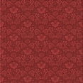 thumbnail image 1 of Ahgly Tapis d'Intérieur Lavable en Machine Carré Rouge Transitionnel, 7 Pieds Carré, 1 of 7