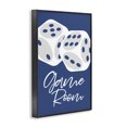 thumbnail image 3 of Stupell Industries Modern Game Room with Dice Black Framed Giclee Art, 12 x 18, by Martina Pavlova, 3 of 8