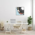 thumbnail image 2 of Vintage Music Vinyl Records Vintage Graphic Art Gray Framed Art Print Wall Art, 2 of 7