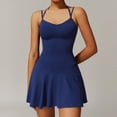 thumbnail image 3 of VoleFox New Arrival! Plush Double Strap Dress with Pockets, Anti-Slip Base, A-Line Short Skirt for Running, Sports, and Tennis, 3 of 10